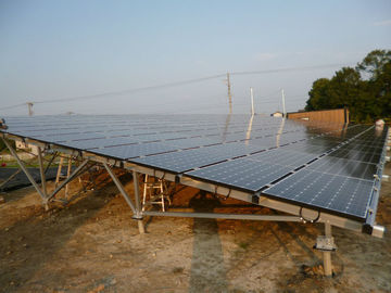 Aluminum Solar Panel Mounting System PV Panel Support Structure Easy Installation