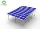 Pre Assembly Ground Mount Solar Racking Systems Aluminum Solar PV Mount Structure Portable
