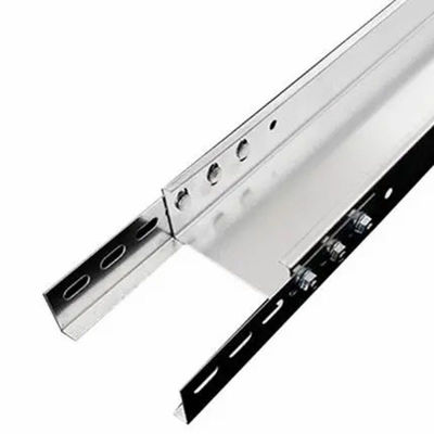 Dobra cena. 450mm 600mm Perforated Cable Tray OEM Aluminium Cable Tray Perforated Trough w Internecie